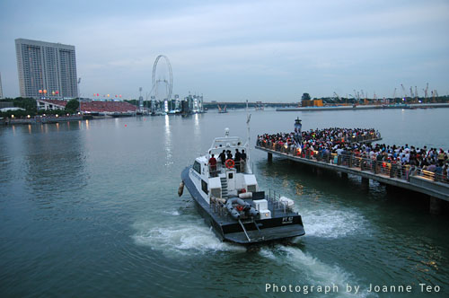 NDP 2007 onlookers