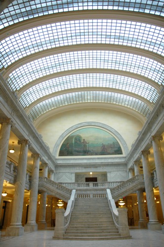 More detail of the inside of the Utah Capital State Building More detail of the inside of the Utah Capital State Building