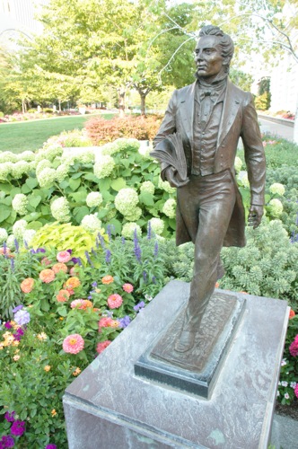Little Statue of Brigham Young Little Statue of Brigham Young