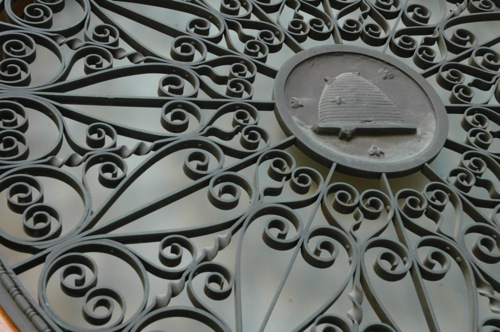 Door Detail Mormon temple Door Detail Mormon temple