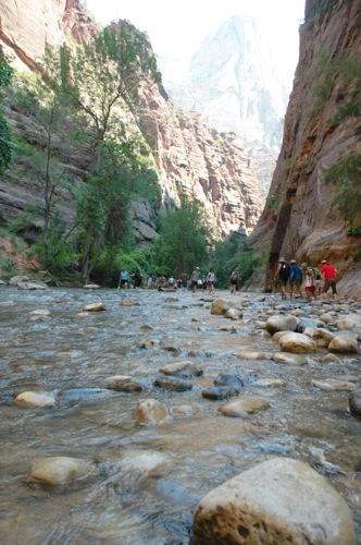 The beginning of the Narrows The beginning of the Narrows