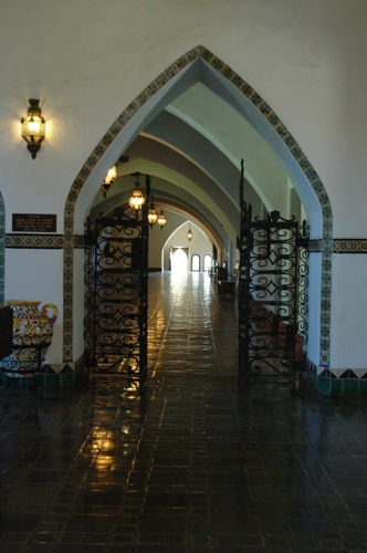 Santa Barbara City Hall inside Santa Barbara City Hall inside