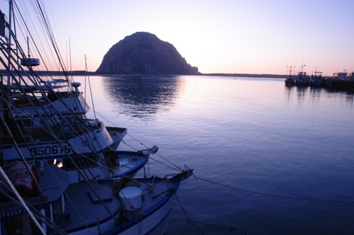 Morro Rock at Morro Bay Morro Rock at Morro Bay