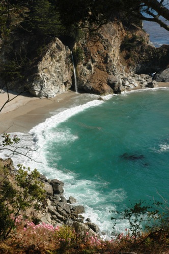 Julia Pfeiffer Burns State Park waterfall Julia Pfeiffer Burns State Park waterfall