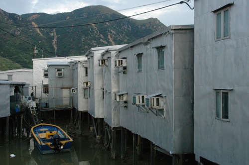 Tin houses of Tai O, Lantau Island, Hong Kong Tin houses of Tai O, Lantau Island, Hong Kong