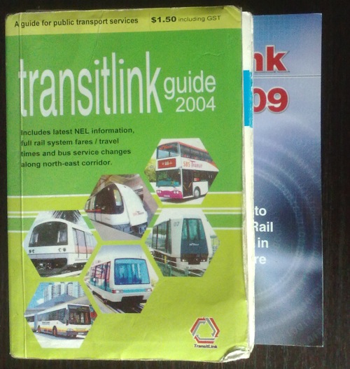 TransitLink Guide 2004 and 2009 compared TransitLink Guide 2004 and 2009 compared