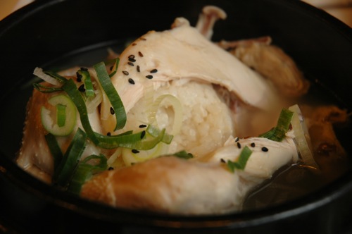 Ginseng Chicken Stuffed with Glutinous Rice Ginseng Chicken Stuffed with Glutinous Rice