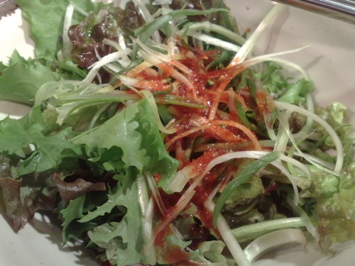 Salad with Korean BBQ Salad with Korean BBQ