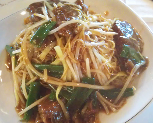 Taiwanese Beef Crispy Noodles Taiwanese Beef Crispy Noodles