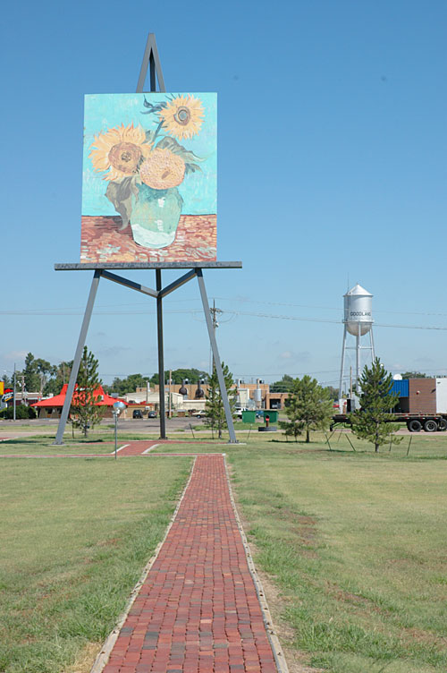 World's Largest Van Gogh. World's Largest Van Gogh.