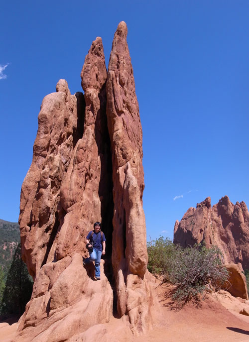 More rock at Garden of the Gods. More rock at Garden of the Gods.