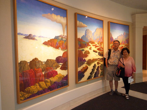 Some artwork in New Mexico State Capitol building. Some artwork in New Mexico State Capitol building.