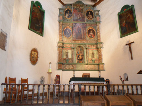 Inside a cathedral. Inside a cathedral.