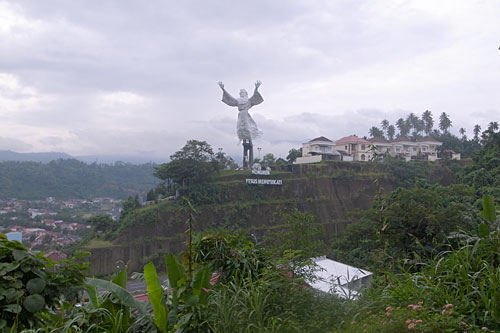 Christ Blessing monument. Christ Blessing monument.