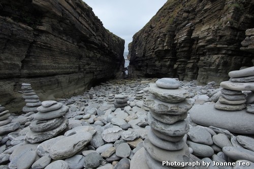 Cliffs at the Brought of Birsay. Cliffs at the Brought of Birsay.