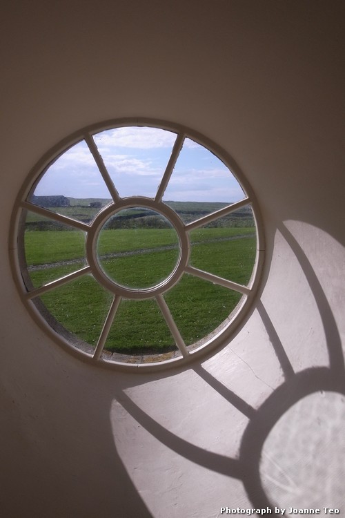 Window in Skail House. Window in Skail House.