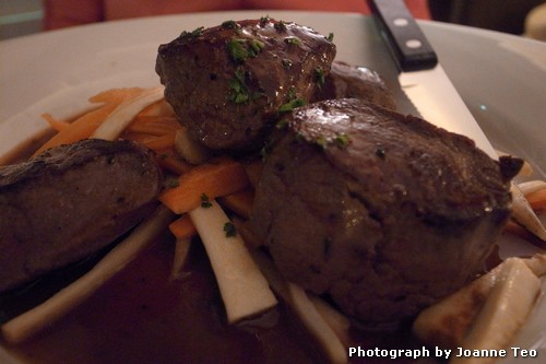 Collops of Veal at Garth Hotel and Restaurant. Collops of Veal at Garth Hotel and Restaurant.