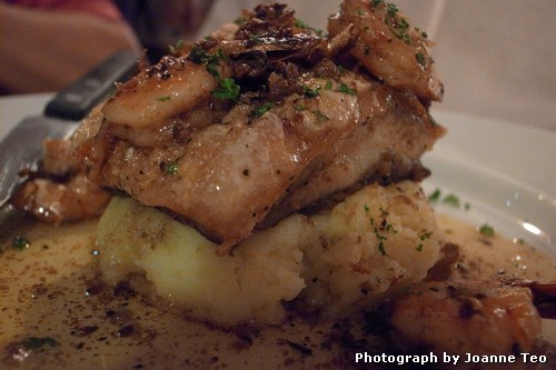 Broiled pork with crackling. Broiled pork with crackling.