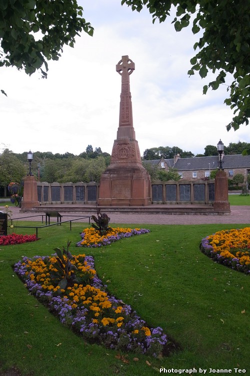 War Memorial along River Ness, Inverness. War Memorial along River Ness, Inverness.