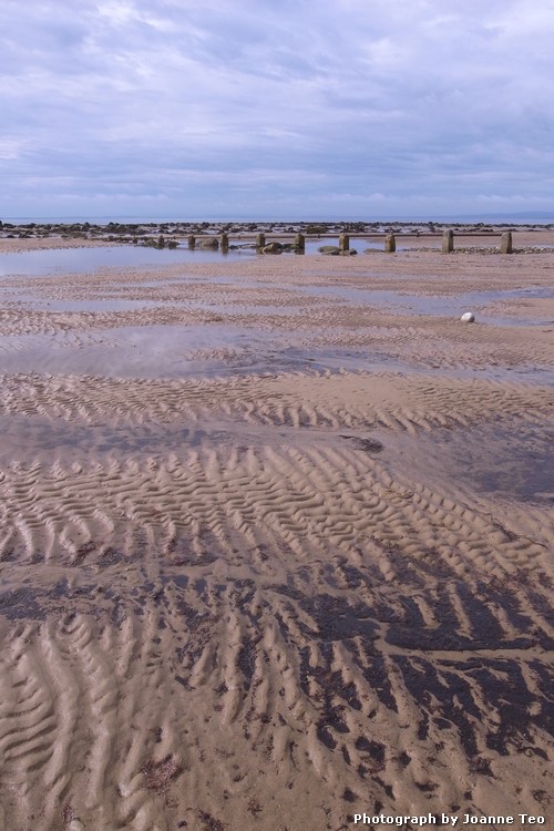 Brora Beach where the salt was once harvested. Brora Beach where the salt was once harvested.