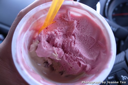 Capaldi's ice cream at Brora. Capaldi's ice cream at Brora.