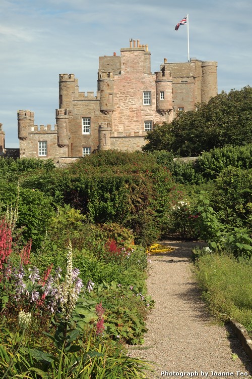 Gardens at the Castle of Mey. Gardens at the Castle of Mey.