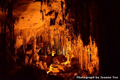 Inside Hua Ma Cave, Ba Be Lake.