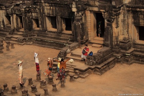 Balancing in Baphuon.