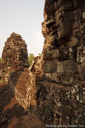 The faces of Bayon.