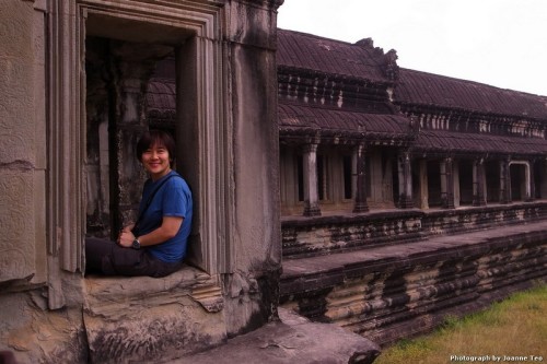 Me with the gallery in the background.