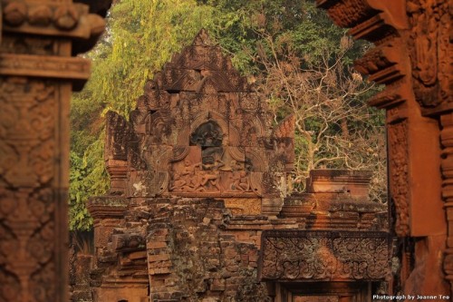 Banteay Srei detail.