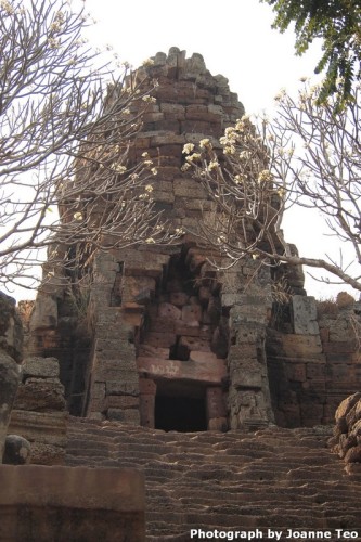 Wat Banan with Frangipani.