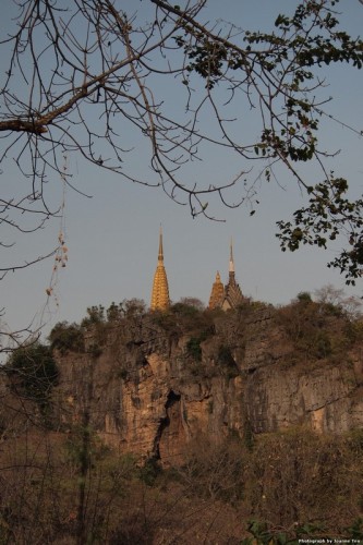 Top of Phnom Sampou