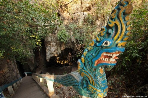 Entrance of killing caves